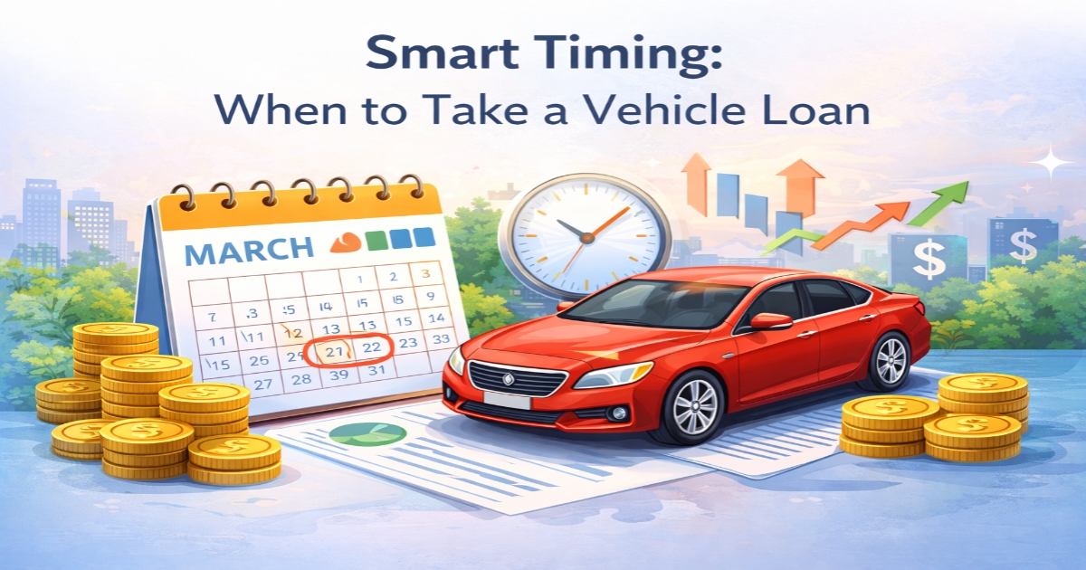 Smart Timing for Taking a Vehicle Loan