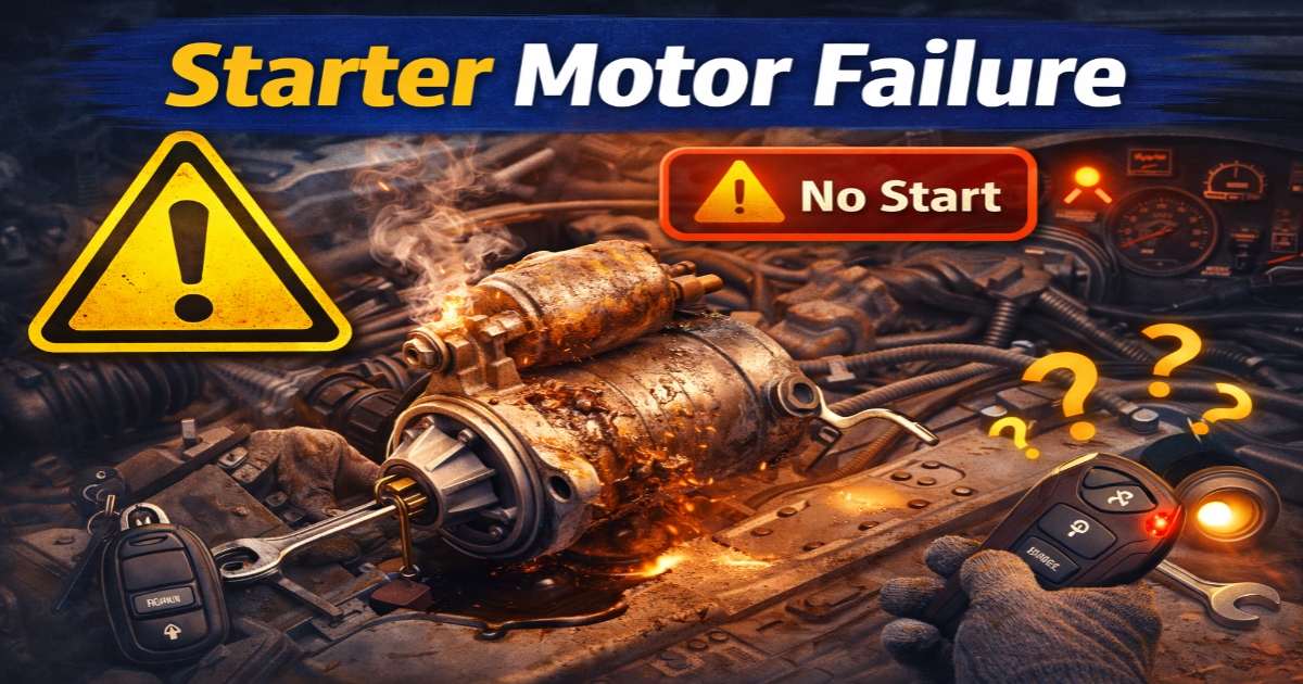 Starter Motor Failure