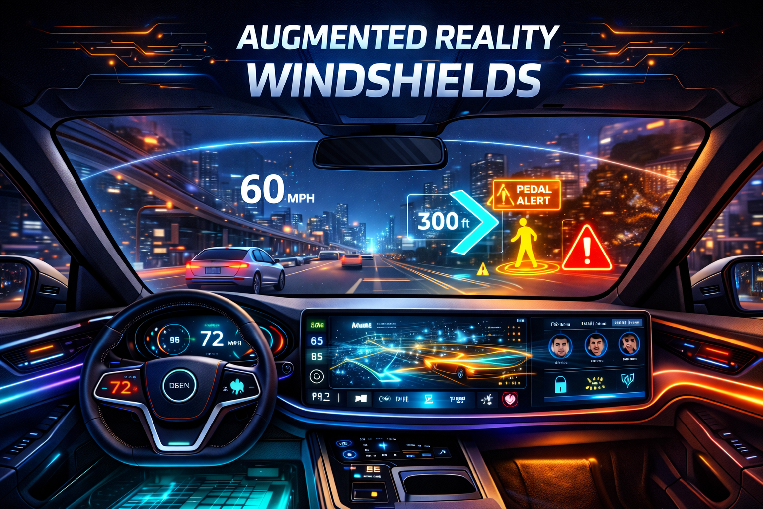 Augmented Reality Windshields